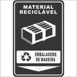 Material reciclável - Embalagens de madeira 